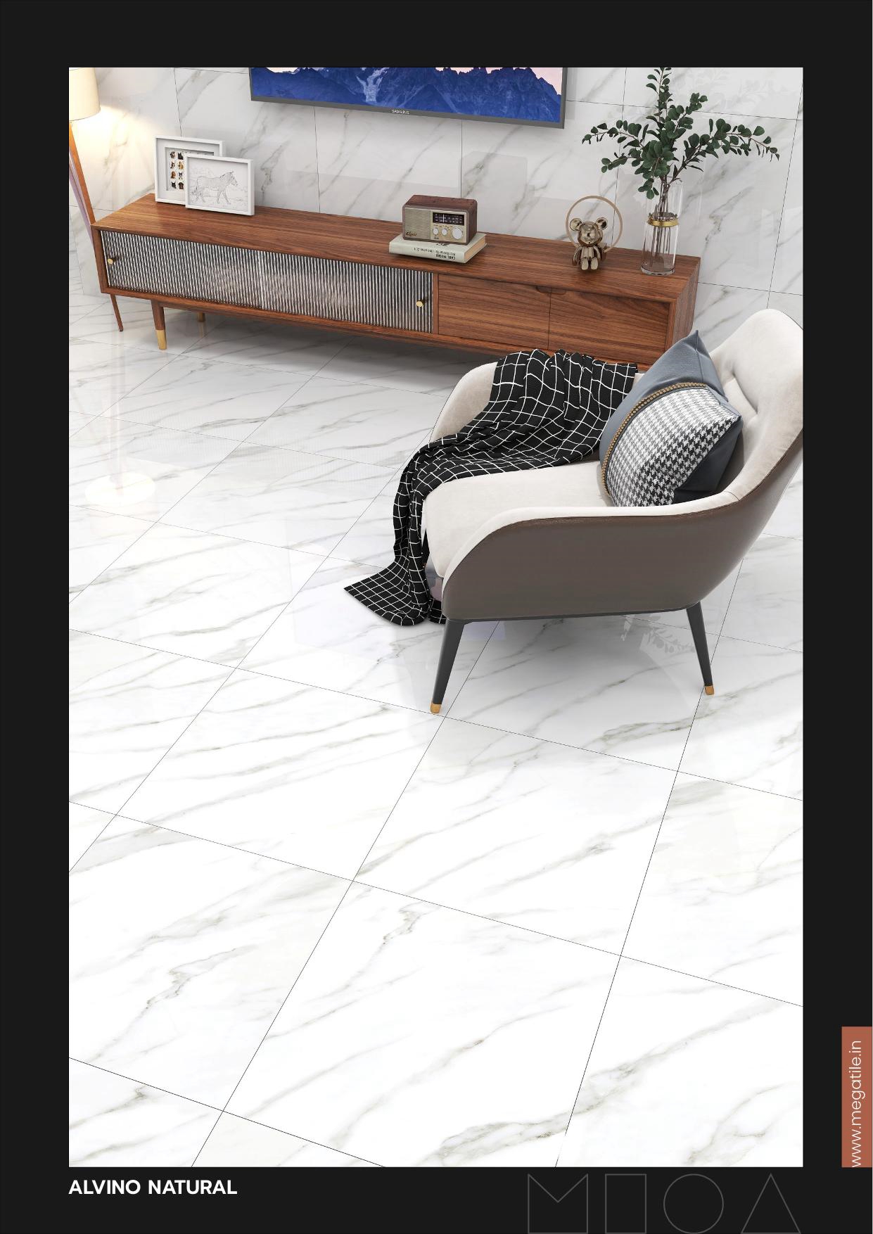 Porcelain 600x600mm Statuario - 1